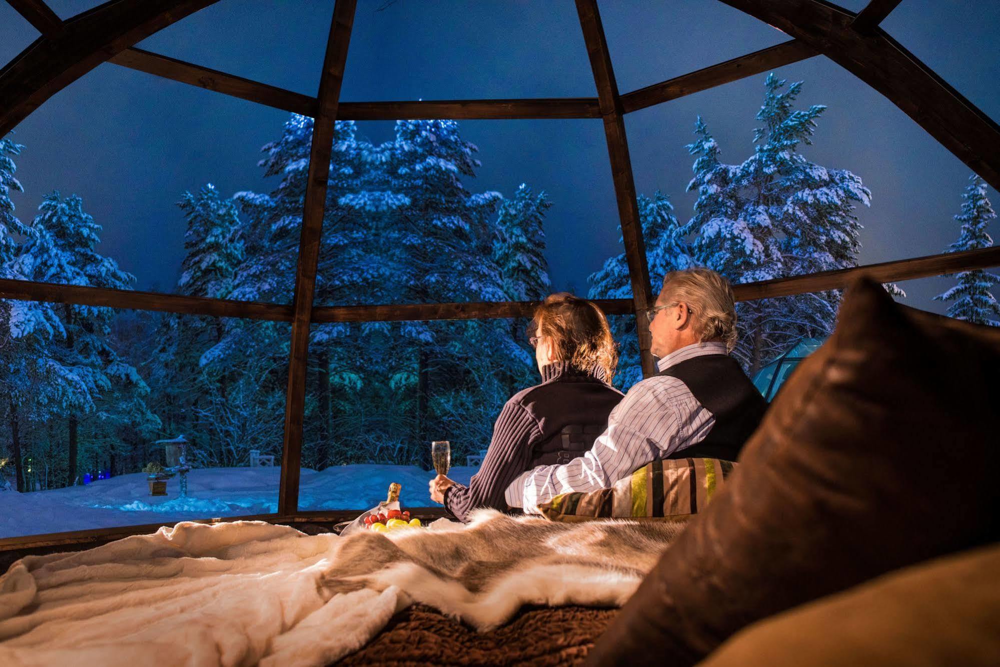 Lapland Northern Lights Hotel Ilveslinna Ranua Dış mekan fotoğraf